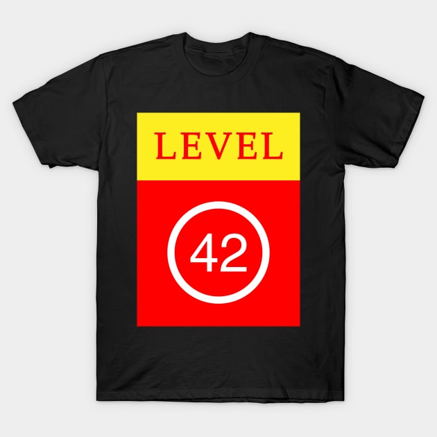 Level 42 T-Shirt by simonreich